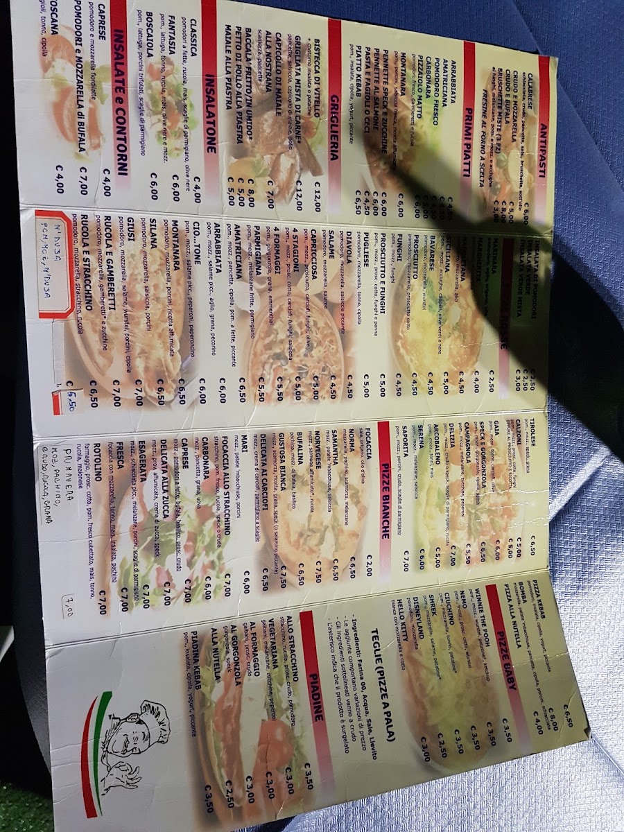 Menu Il Pizzaiolo Matto By 'ciotone'-3